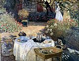 Claude Monet Monet The Luncheon painting